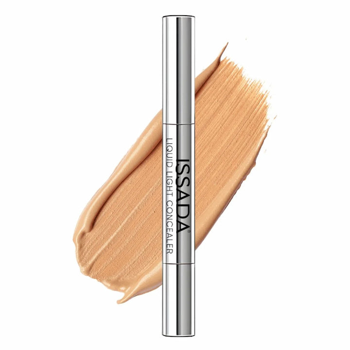 ISSADA Mineral Liquid Light Concealer in Butter shade - brightening under-eye concealer with hydrating minerals on a white background