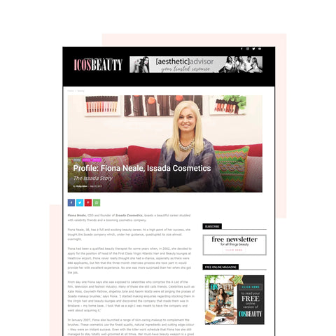 Fiona Neale, CEO and Founder, ISSADA Cosmetics