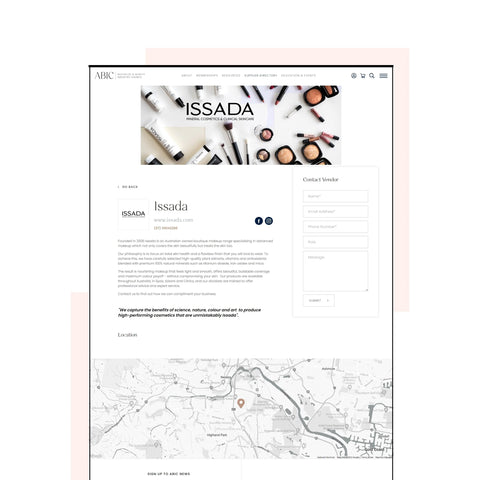 Founded in 2006 ISSADA is an Australian owned boutique makeup