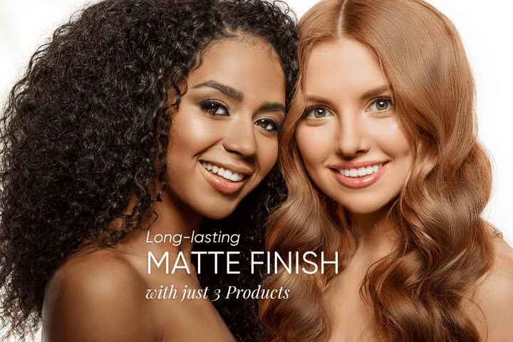 Long-Lasting Matte Finish With Just Three Products