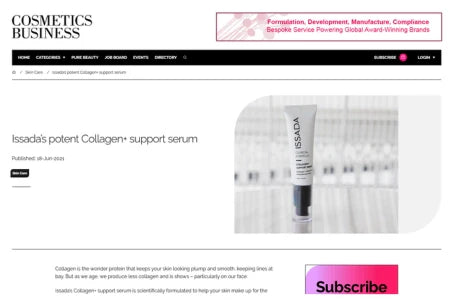 ISSADA’s Potent Collagen+ Support Serum