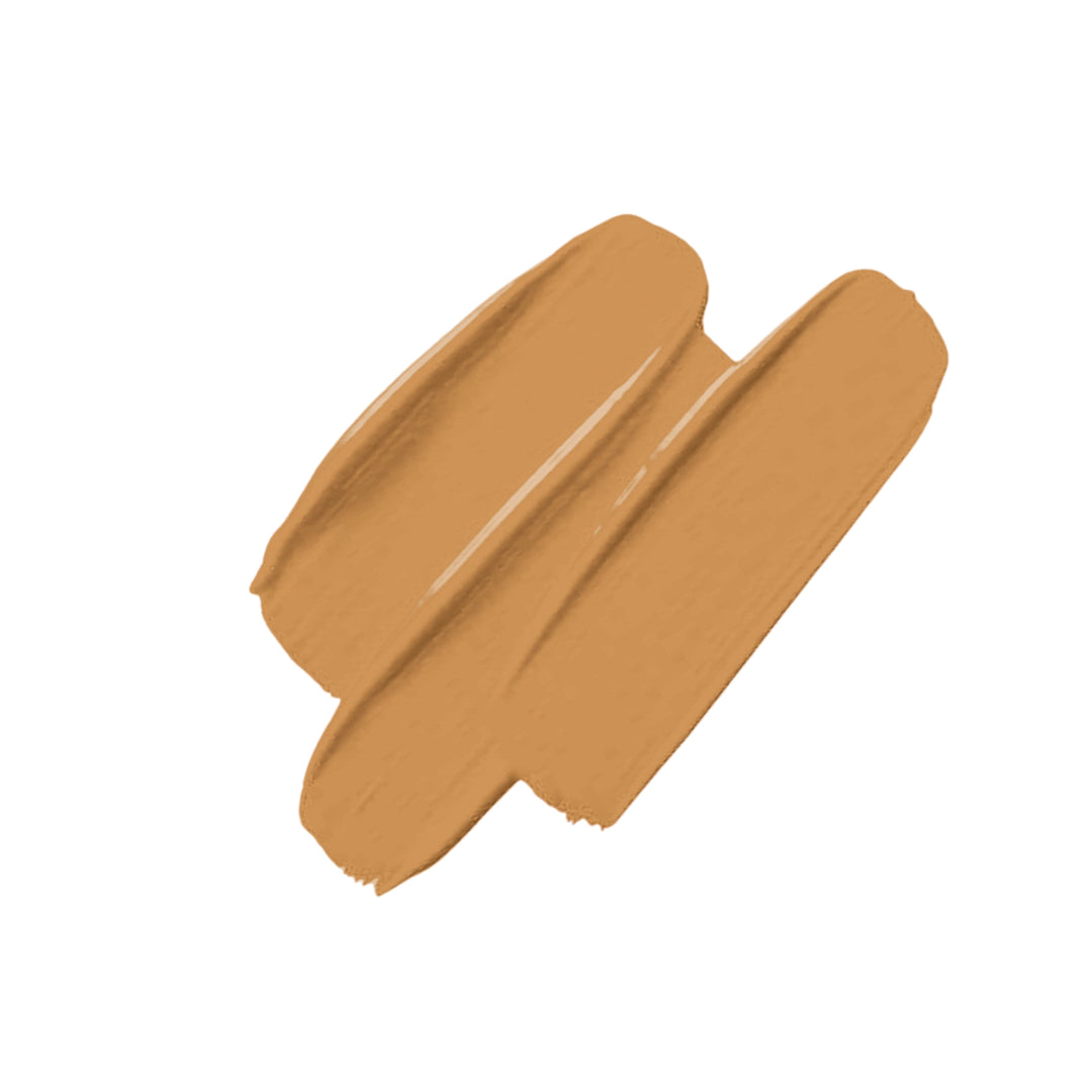 ISSADA Mineral Elixir Foundation 12 warm swatch on a white background