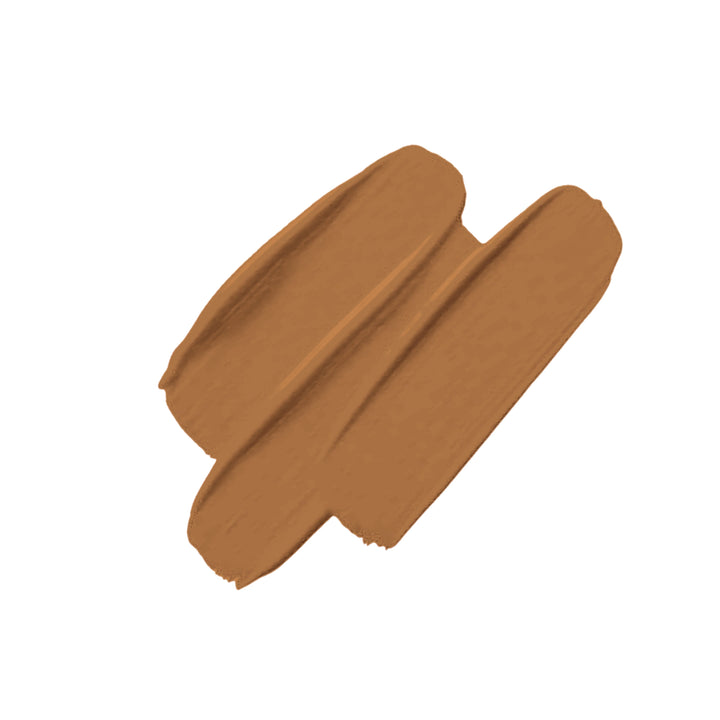 ISSADA Mineral Elixir Foundation 15 warm swatch on a white background