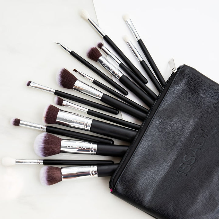 15 Piece Vegan Luxe Issada Brush Set