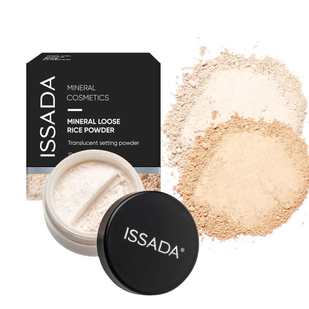 Issada Cosmetics Mineral Loose Rice Powder Cool & Warm