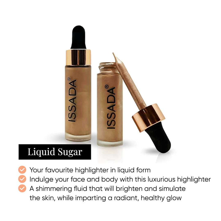 Enhance your lips with Issada Liquid Sugar, a nourishing gloss delivering brilliant shine and all-day comfort.