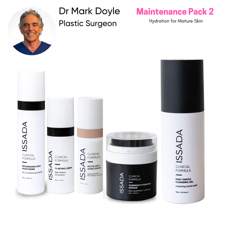 Support post-surgery skin with Dr Doyle's Maintenance Pack 2—Australian-made essentials for comfort, care, and hydration.