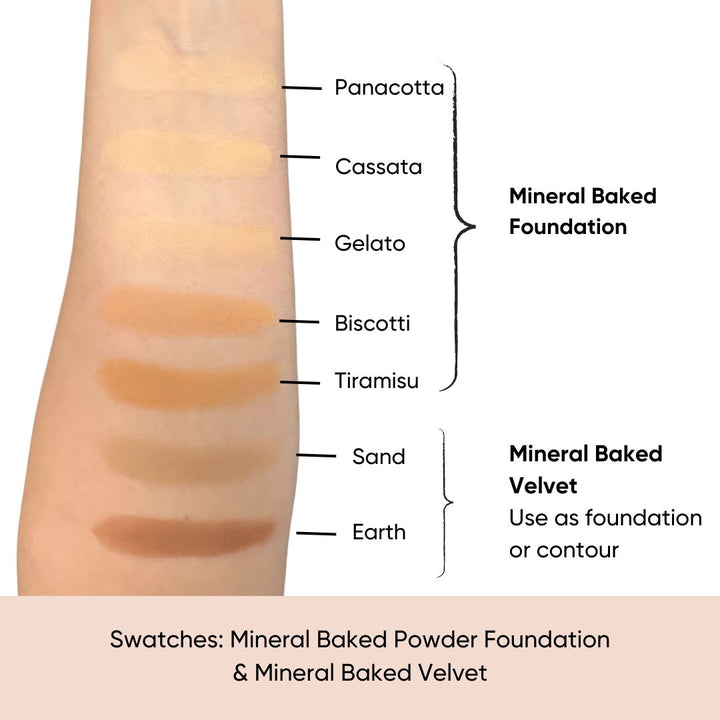  Silky mineral baked powder foundation delivers even coverage without heaviness. Made in Australia for all-day comfort.