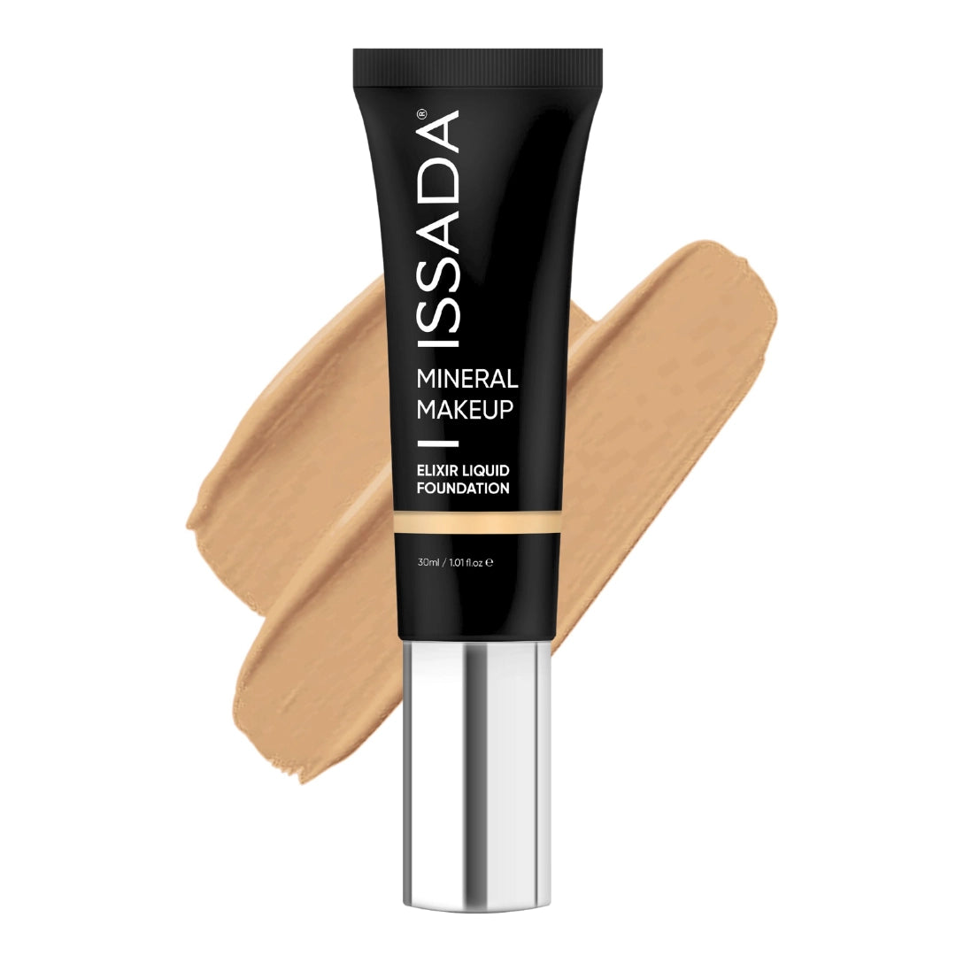 Elixir Liquid Mineral Foundation | Hydrating Semi-Matte – ISSADA ...