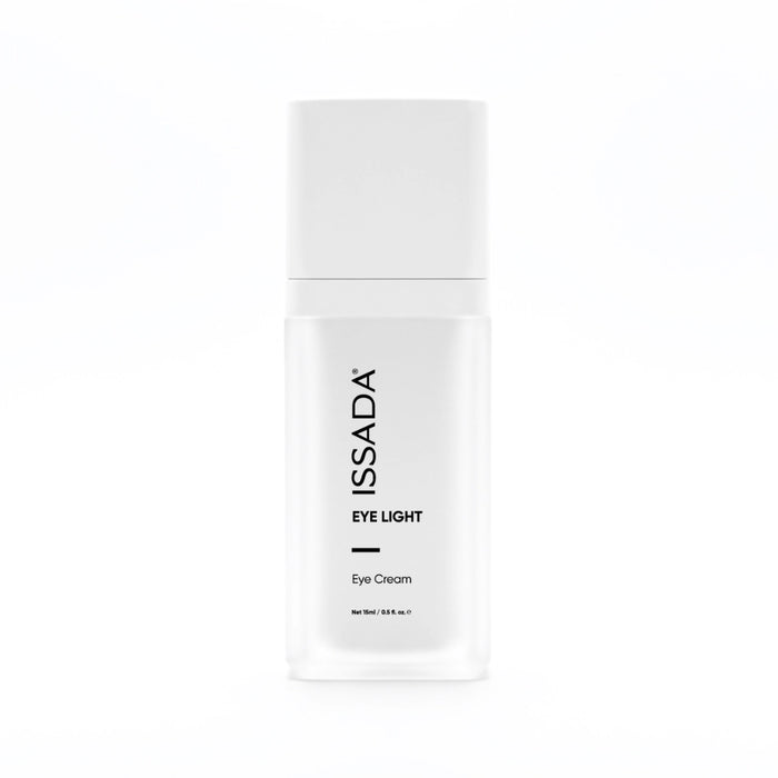 ISSADA Eye Light Eye Cream bottle 15ml hydrating eye treatment for dark circles and puffiness