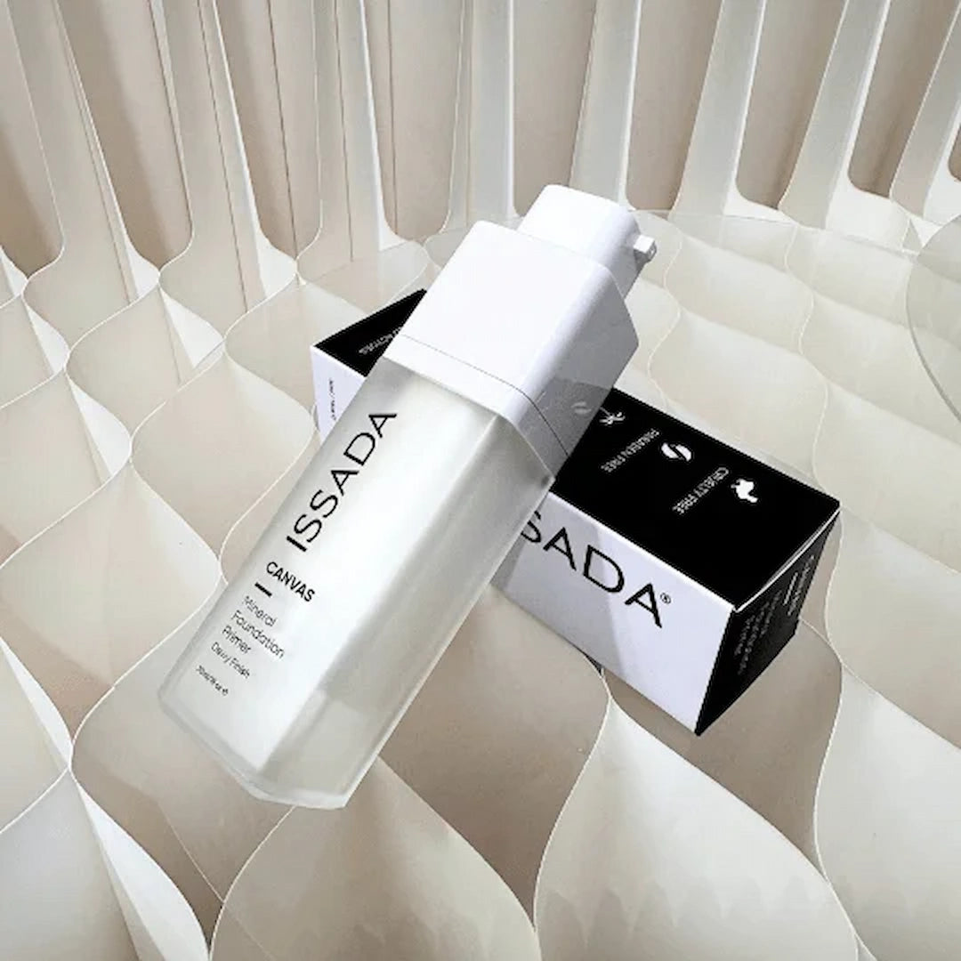 Canvas Mineral Foundation Primer | Dewy Hydrating Base – ISSADA ...