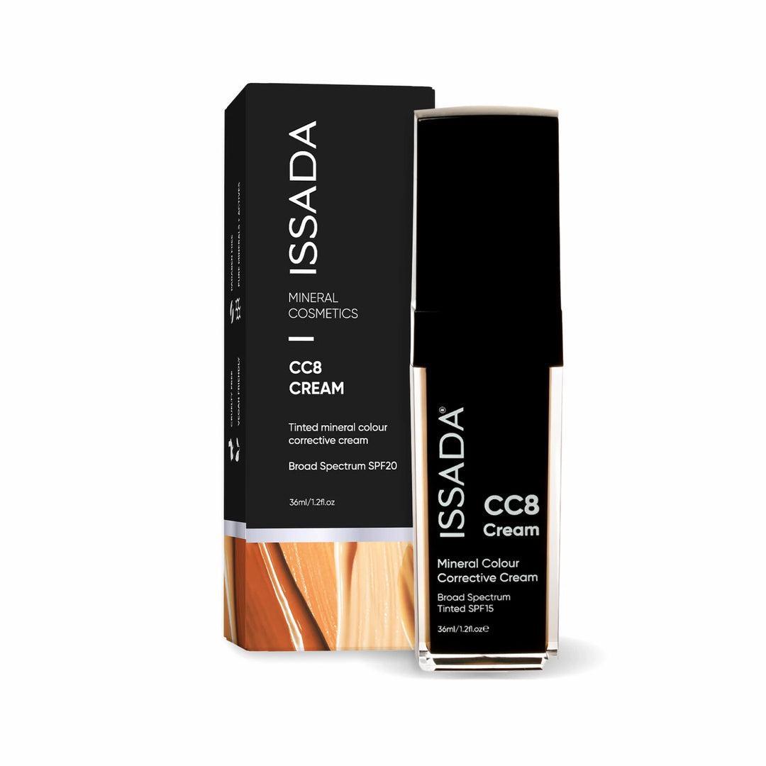 ISSADA CC8 Cream packaging on a white background