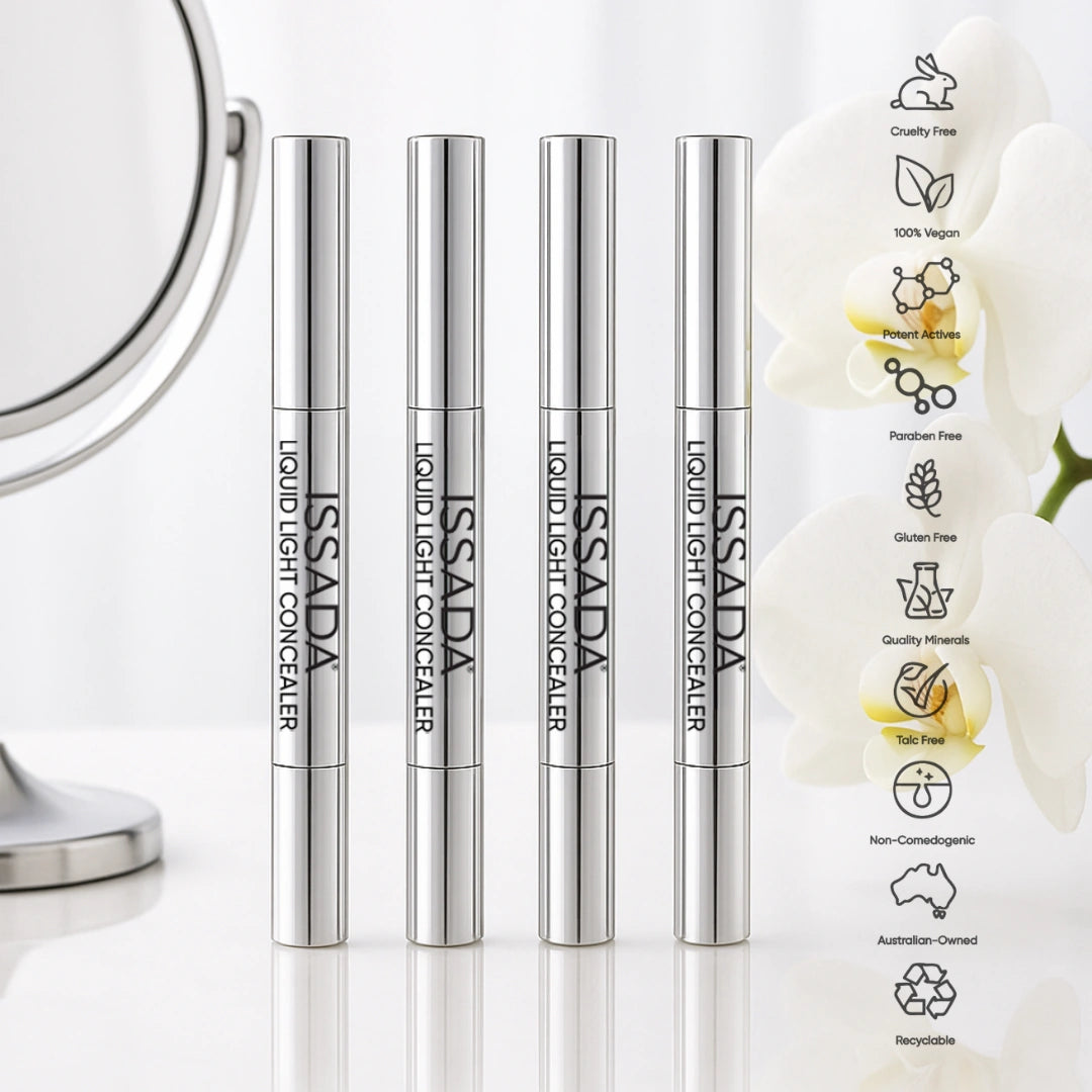 Mineral Liquid Light Concealer with Gotu Kola – ISSADA Cosmeceuticals