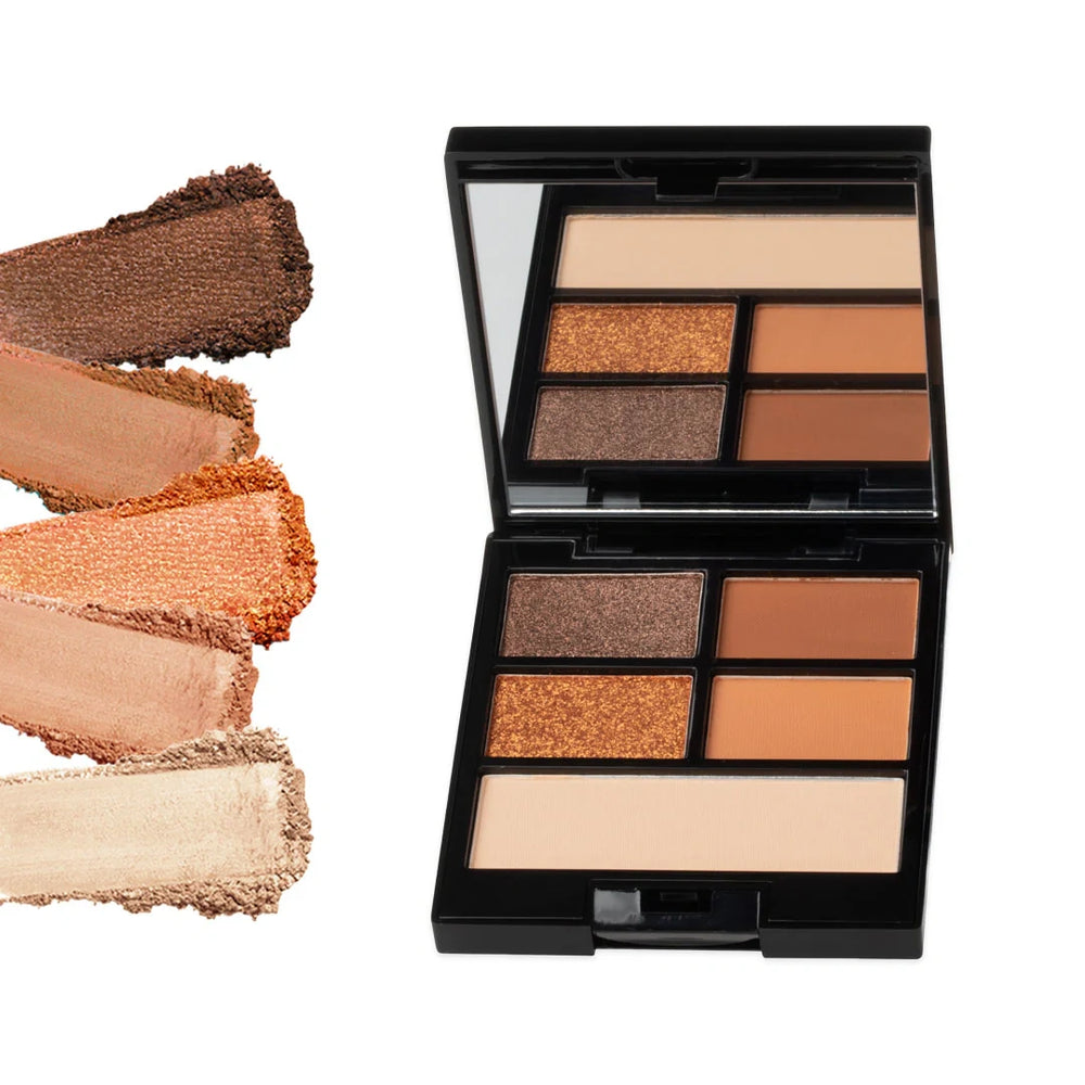 ISSADA Neutral Collection Eyeshadow Palette desert sunset on a white background