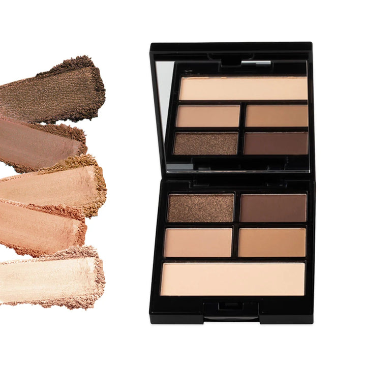 ISSADA Neutral Collection Eyeshadow Palette rich earth on a white background