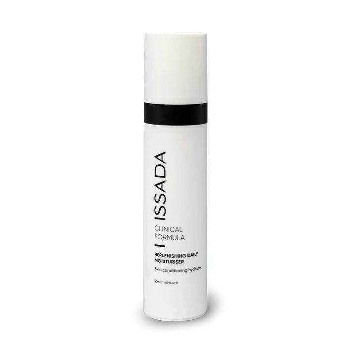 ISSADA Replenishing Daily Moisturiser skin conditioning hydrator on a white background