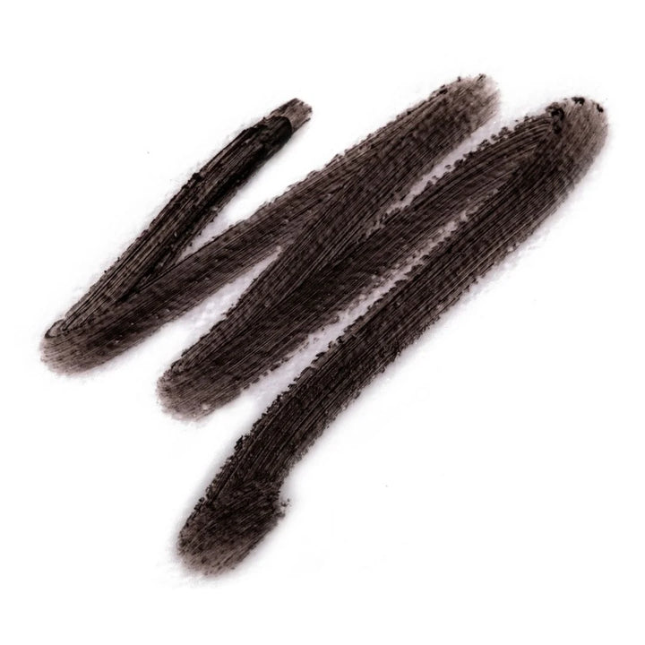 ISSADA Ultimate Eye Liner Quest deep brown eyeliner swatch with smooth, rich pigment on a white background