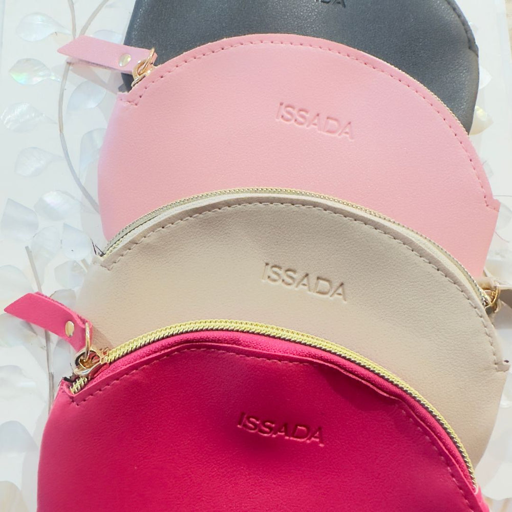 Stay organised with the ISSADA Essential Makeup Bag—sleek, spacious, and travel-friendly. Shop now for effortless beauty storage!