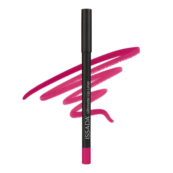 ISSADA Ultimate Lip Liner about it shade with strokes on a white background