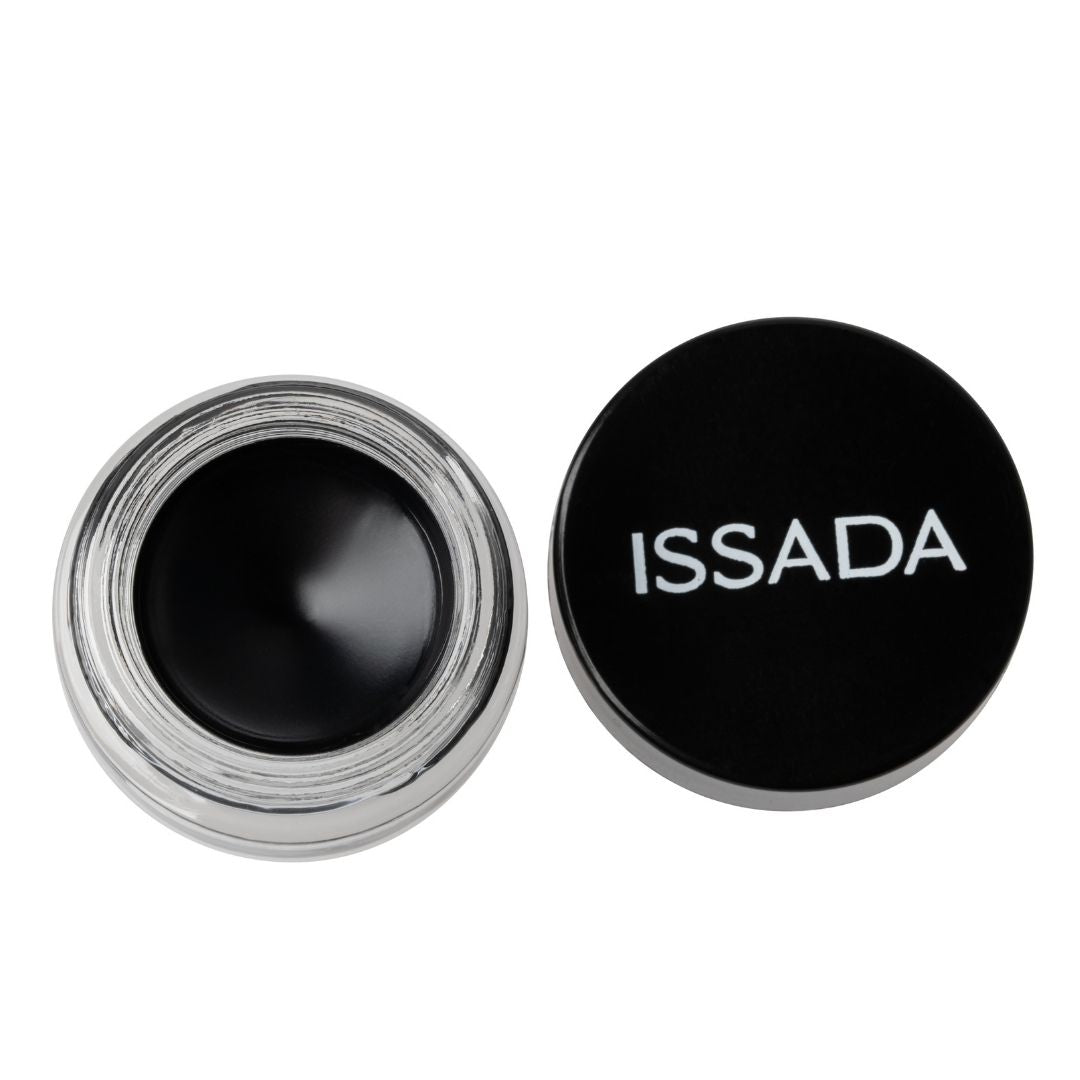  Experience smooth, smudge-proof definition with Issada’s Indelible Gel Liner—highly pigmented, long-wearing, and effortless.